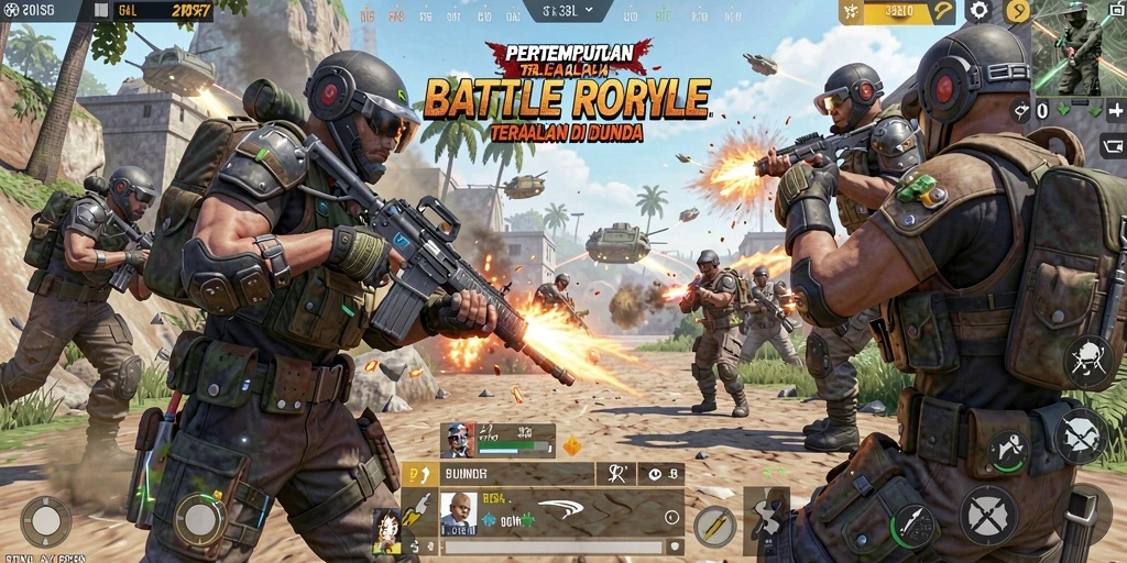 Perlihatkan aksi epik di arena Battle Royale 33L.