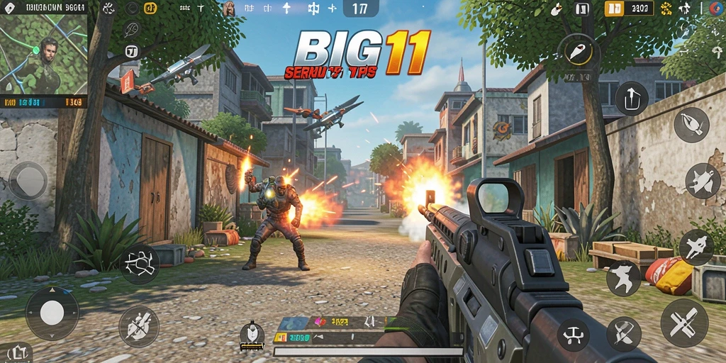 Tampilan gameplay BIG11 yang mendebarkan dan penuh aksi.