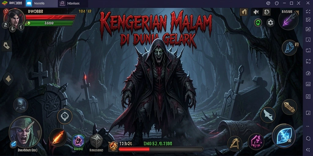 Gameplay BWO888 yang menegangkan dan mencekam.