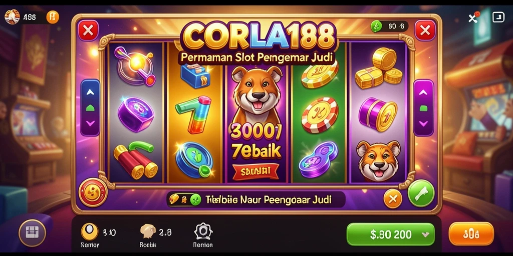 Tampilan gameplay Slot yang menarik dari CORLA188.