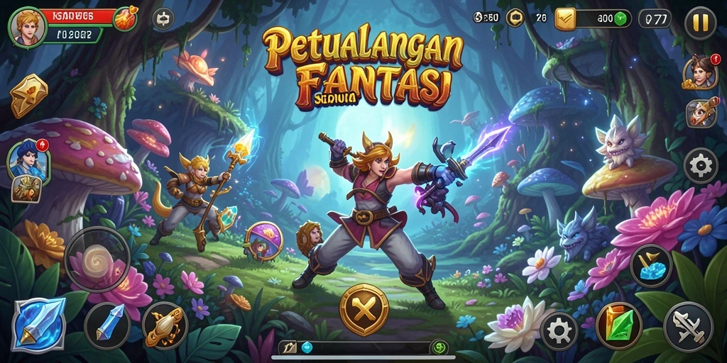 Screenshot gameplay L777 yang menampilkan petualangan seru dan menantang.