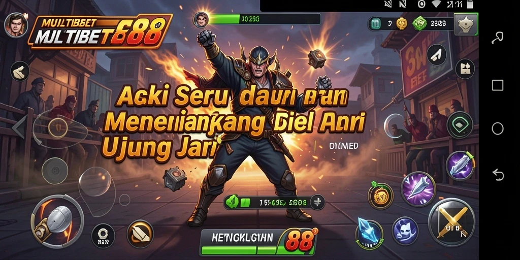 Menampilkan aksi mendebarkan di dalam permainan MULTIBET88.