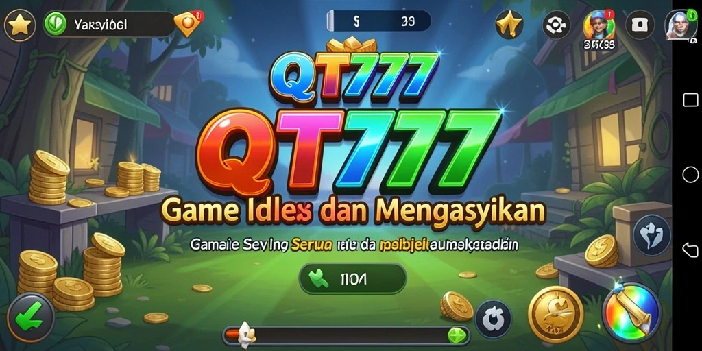 Tampilan gameplay QT777 yang menarik dan penuh warna.