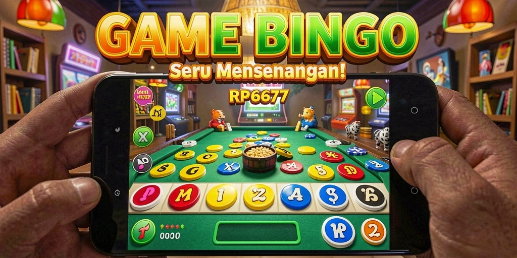 Screenshot gameplay <strong>RP6677</strong> yang menampilkan keseruan permainan Bingo.